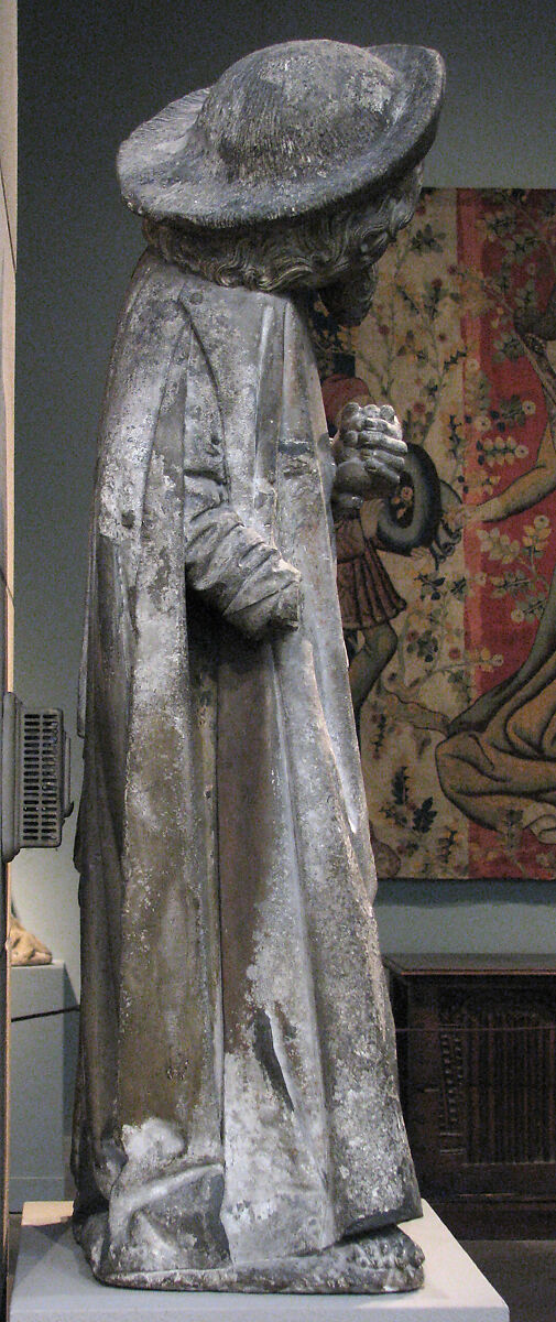 Saint James the Greater, Limestone, originally with paint, French