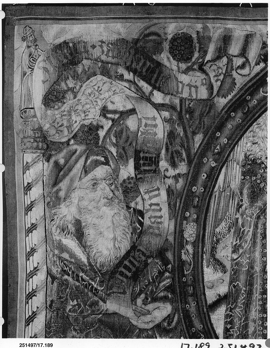 The Fall and Redemption of Man, Wool warp, wool, silk, silver and gilt wefts, South Netherlandish