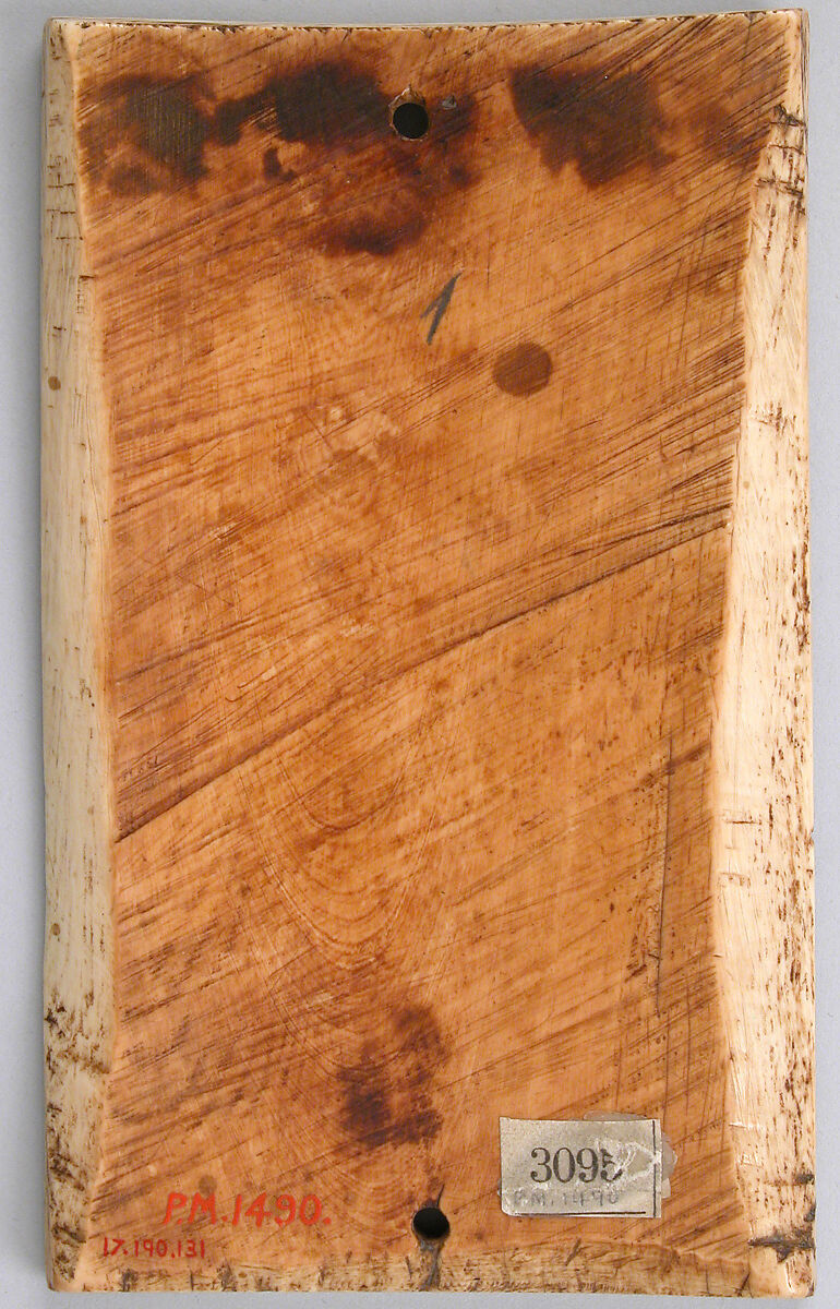 Panel with a Standing Figure of Christ, Elephant ivory, South Italian