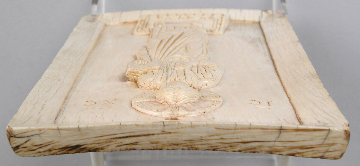 Panel with a Standing Figure of Christ, Elephant ivory, South Italian