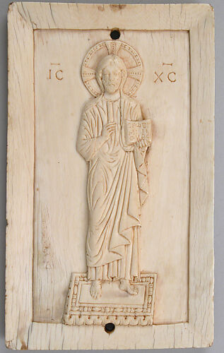 Panel with a Standing Figure of Christ