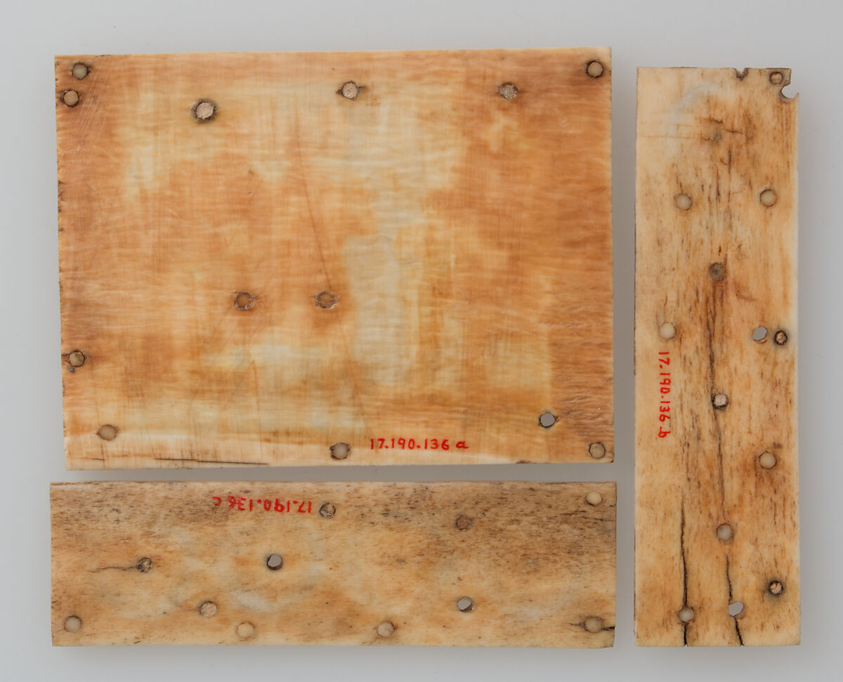 Casket Plaque, Ivory, traces of polychromy, Byzantine