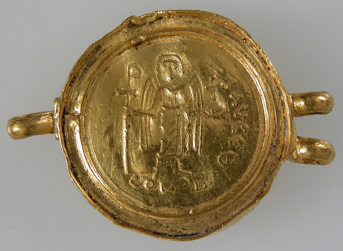 Girdle with Coins and Medallions, Settings: gold - sheet: wire - beaded.  Coins: gold - stamped., Byzantine