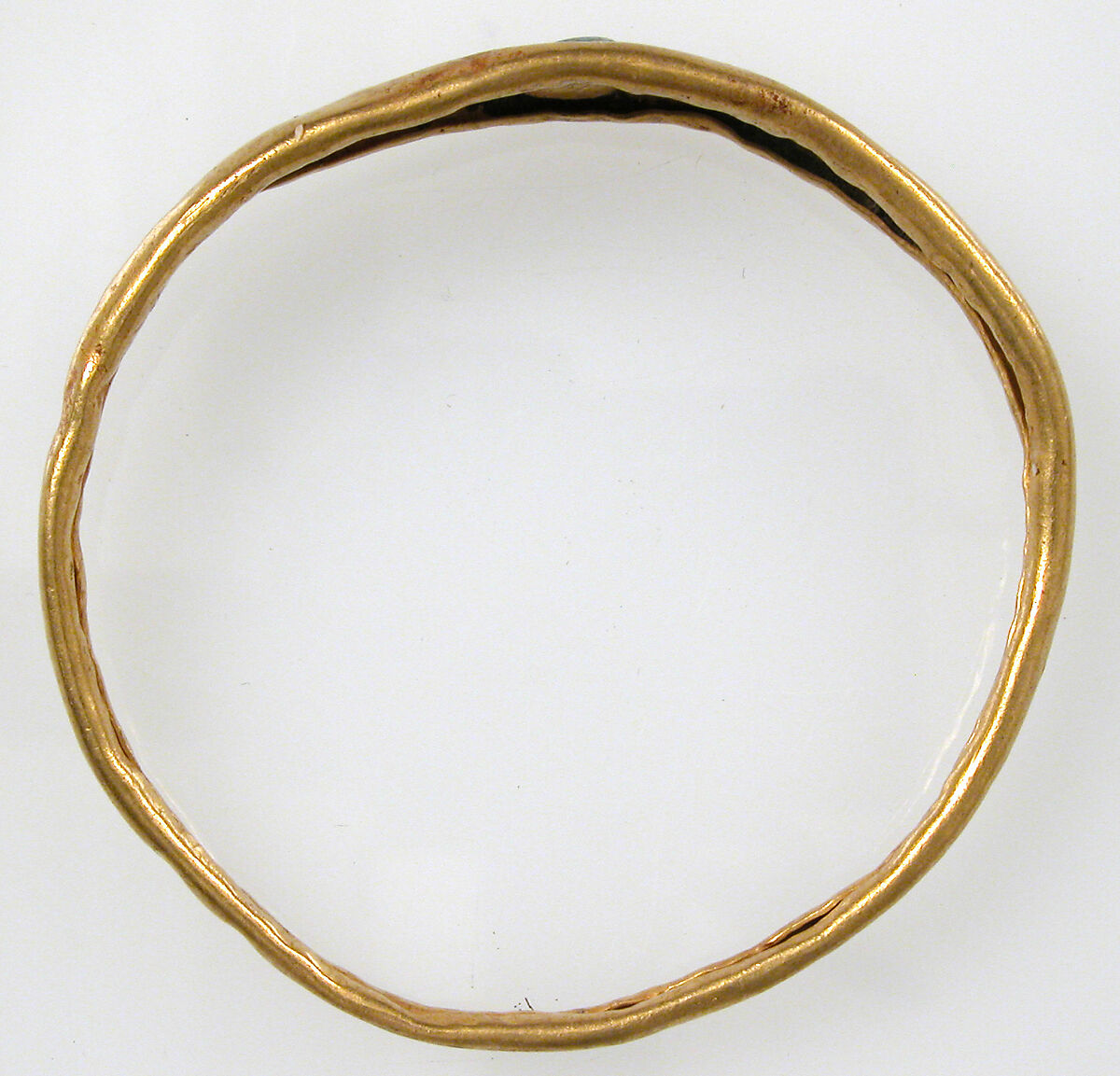 Bracelet, Gold, glass or stone setting, Roman (?)