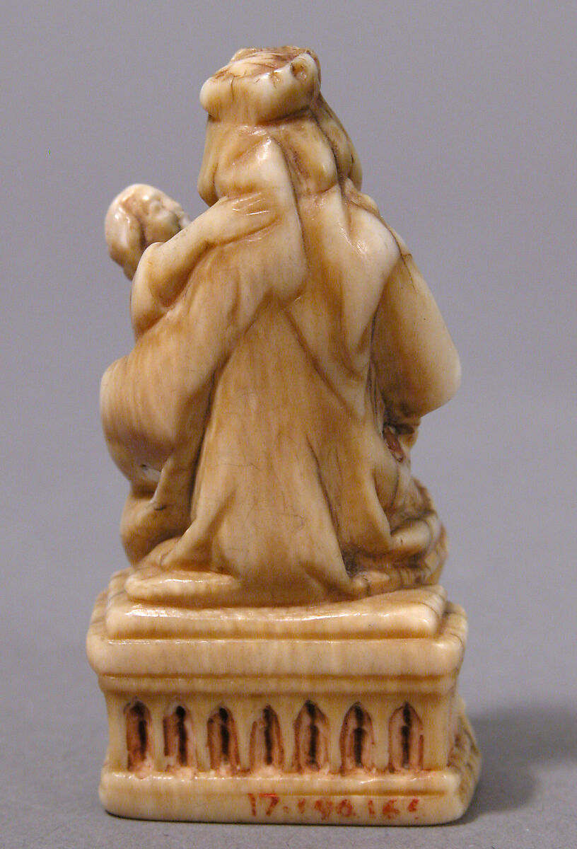 Virgin and Child, Elephant ivory, French