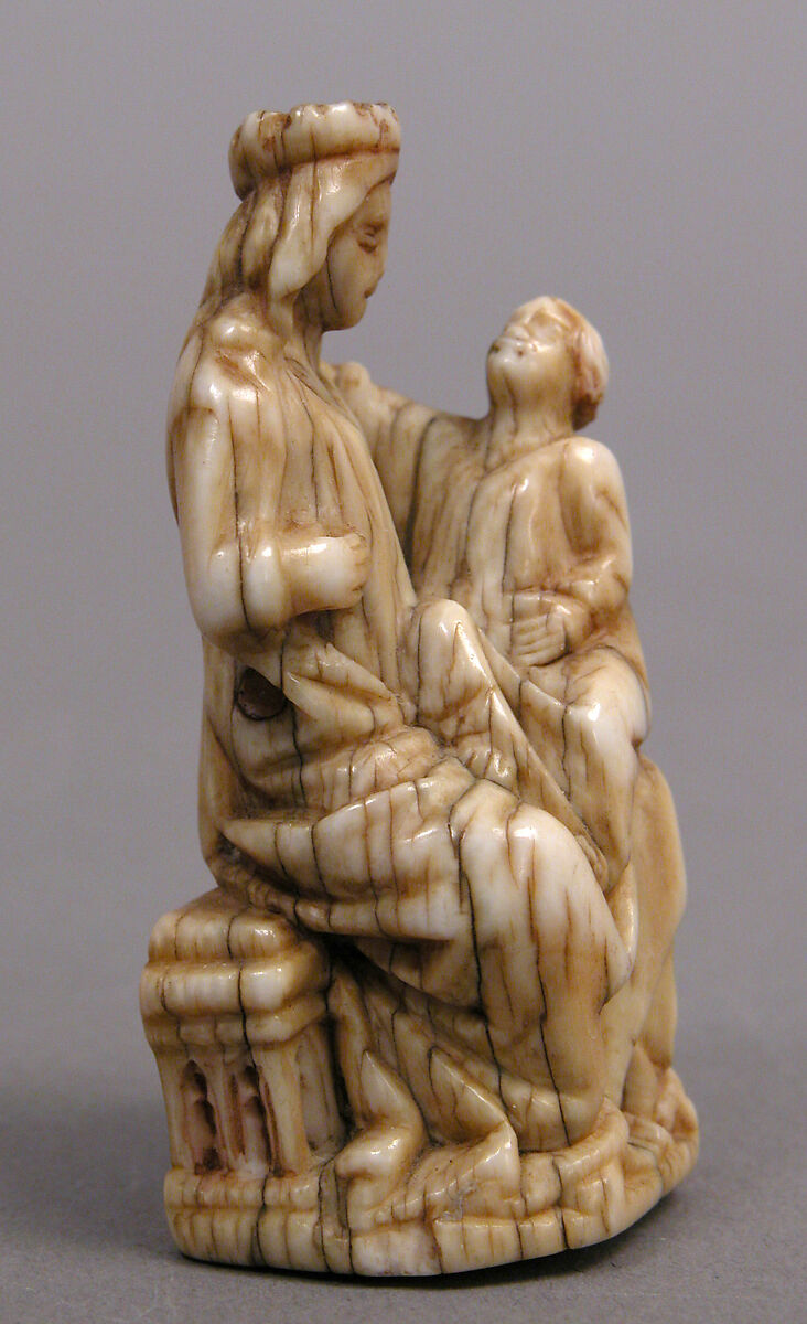 Virgin and Child, Elephant ivory, French