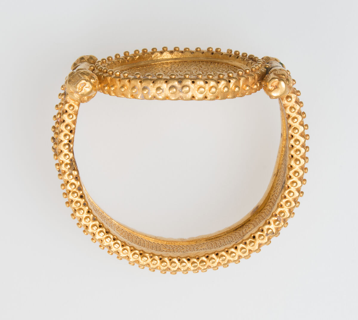 Bracelet (one of a pair), Gold, Byzantine