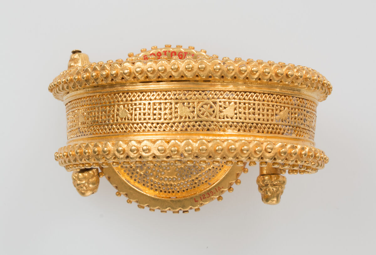 Bracelet (one of a pair), Gold, Byzantine