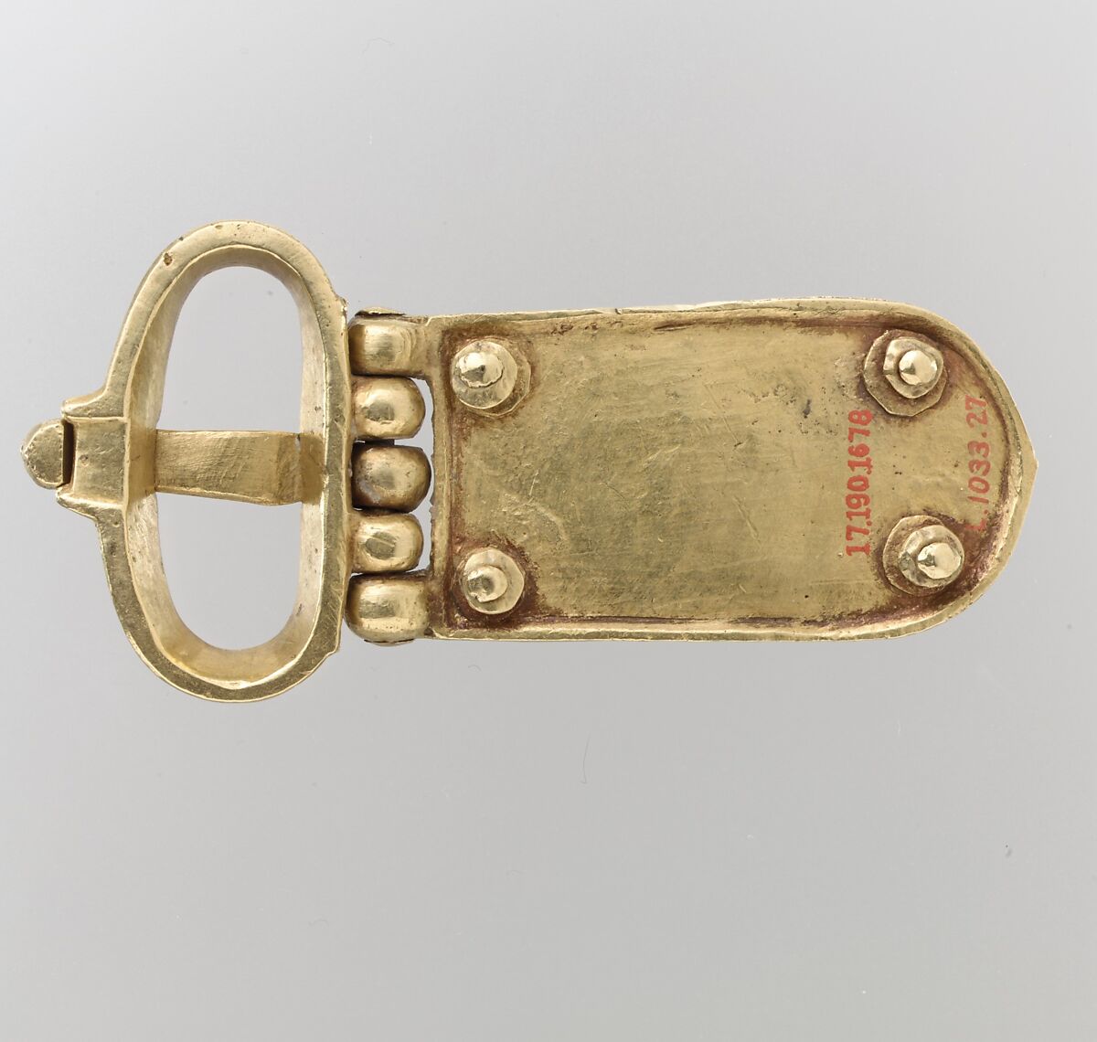 Gold Buckle, Gold, Avar