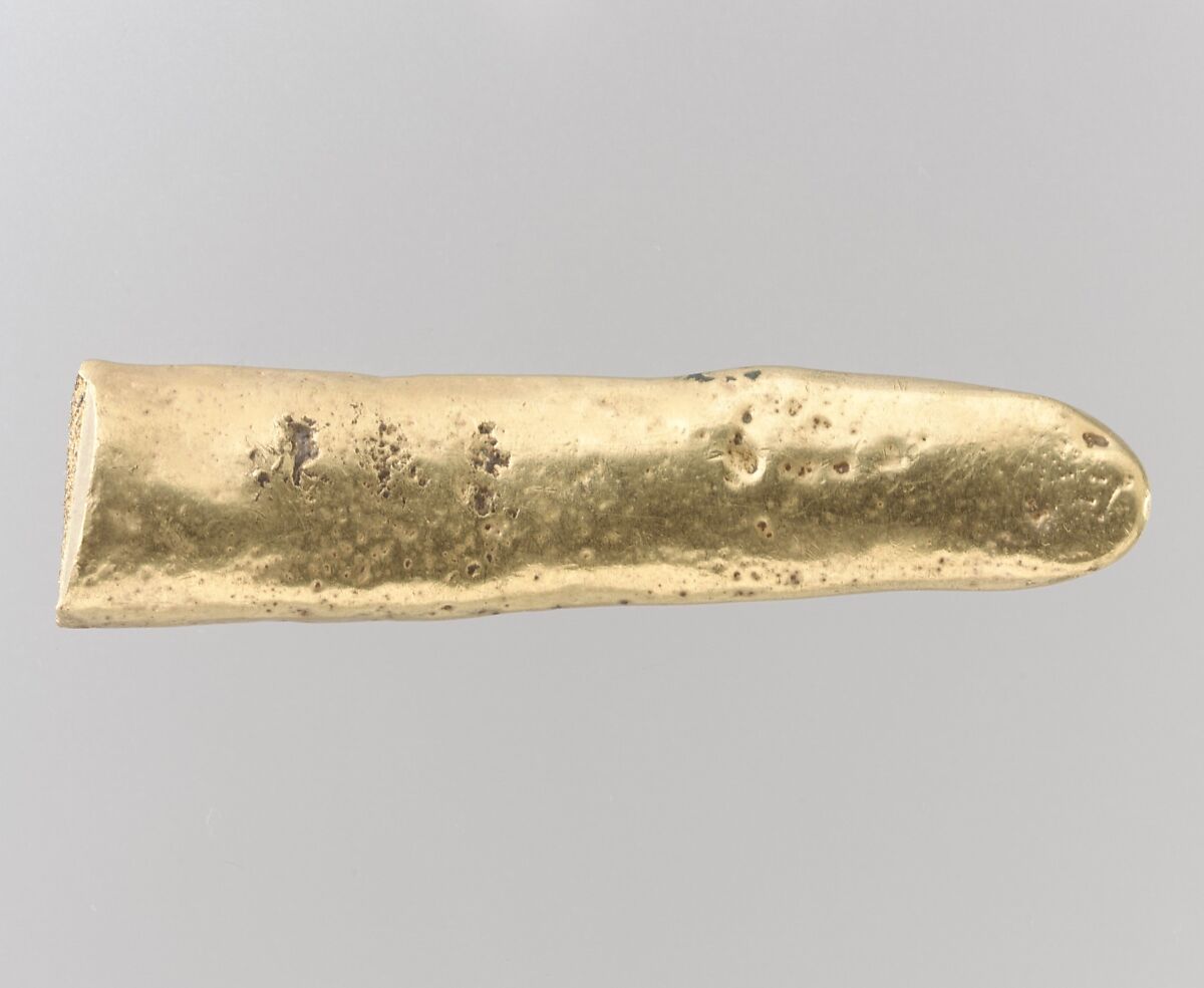 Fragment of a Gold Ingot, Gold, Avar 