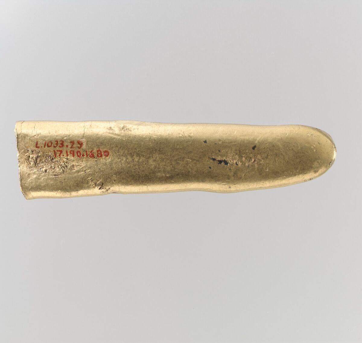 Fragment of a Gold Ingot, Gold, Avar