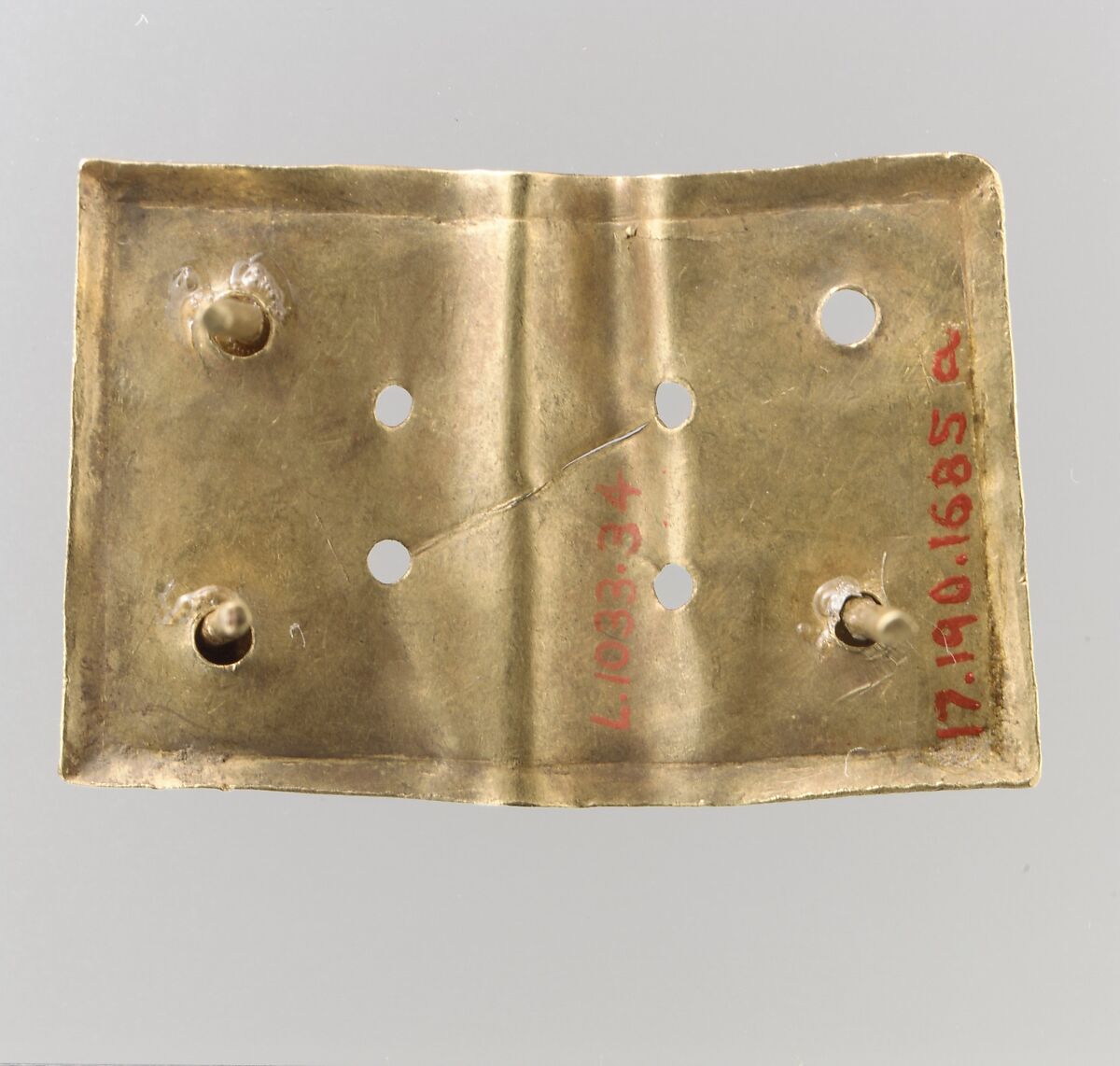 Gold Belt Mount (Unfinished), Gold, Avar