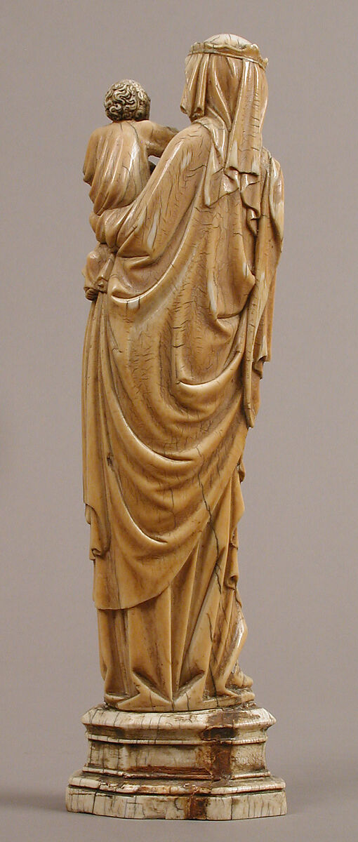Virgin and Child, Elephant ivory, North French