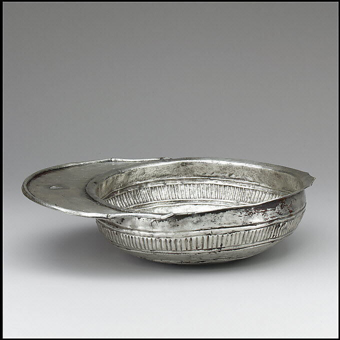 Silver Drinking Bowl with Handle, Silver, Avar