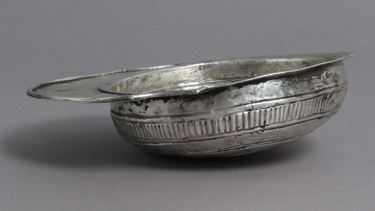 Silver Drinking Bowl with Handle, Silver, Avar