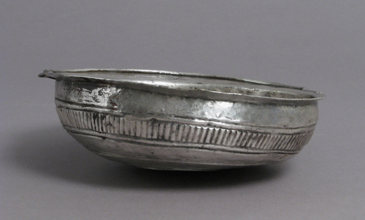 Silver Drinking Bowl with Handle, Silver, Avar