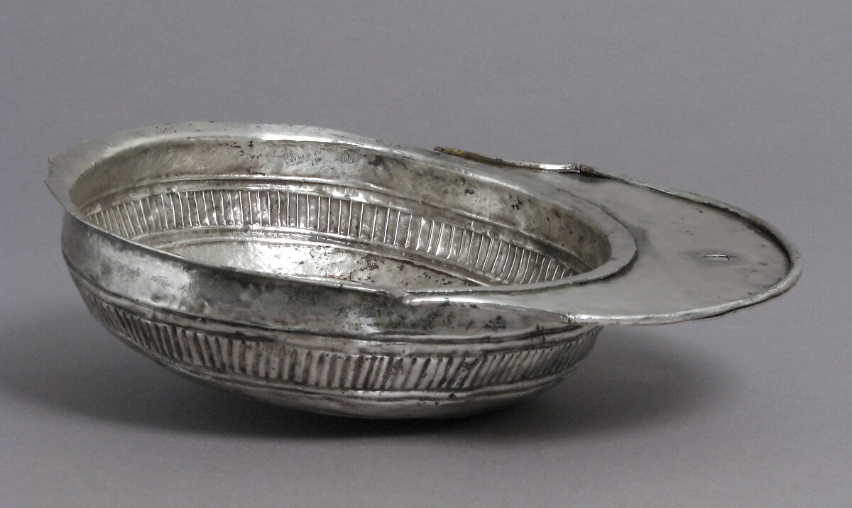 Silver Drinking Bowl with Handle, Silver, Avar