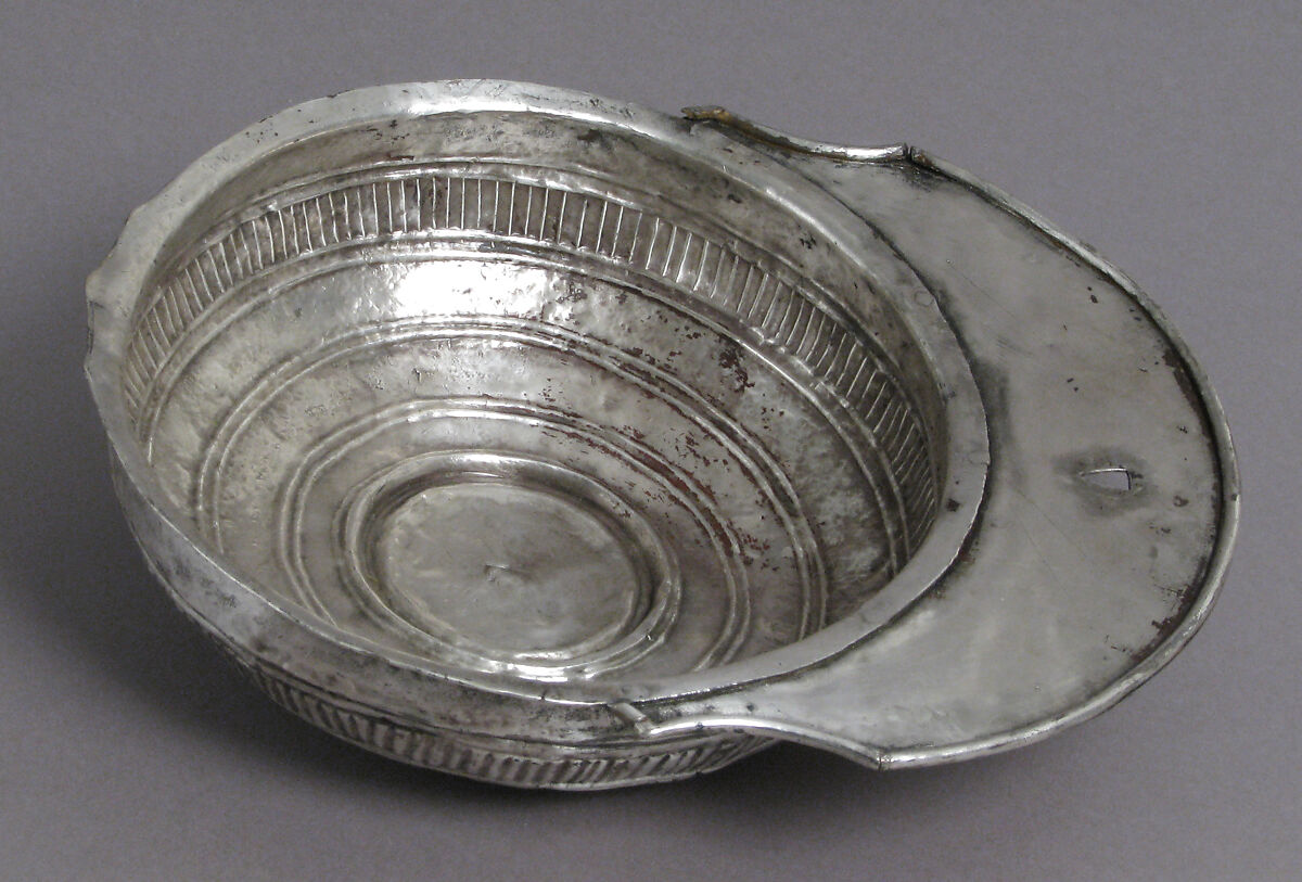 Silver Drinking Bowl with Handle, Silver, Avar