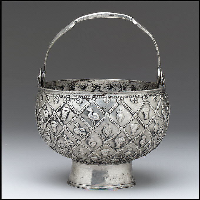 Silver Bucket, Silver, Byzantine