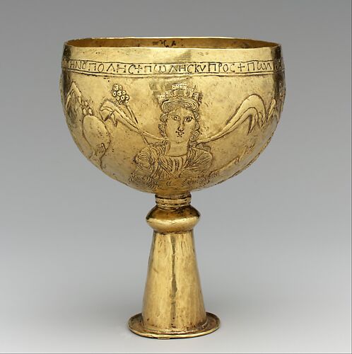 Goblet with Personifications of Cyprus, Rome, Constantinople, and Alexandria
