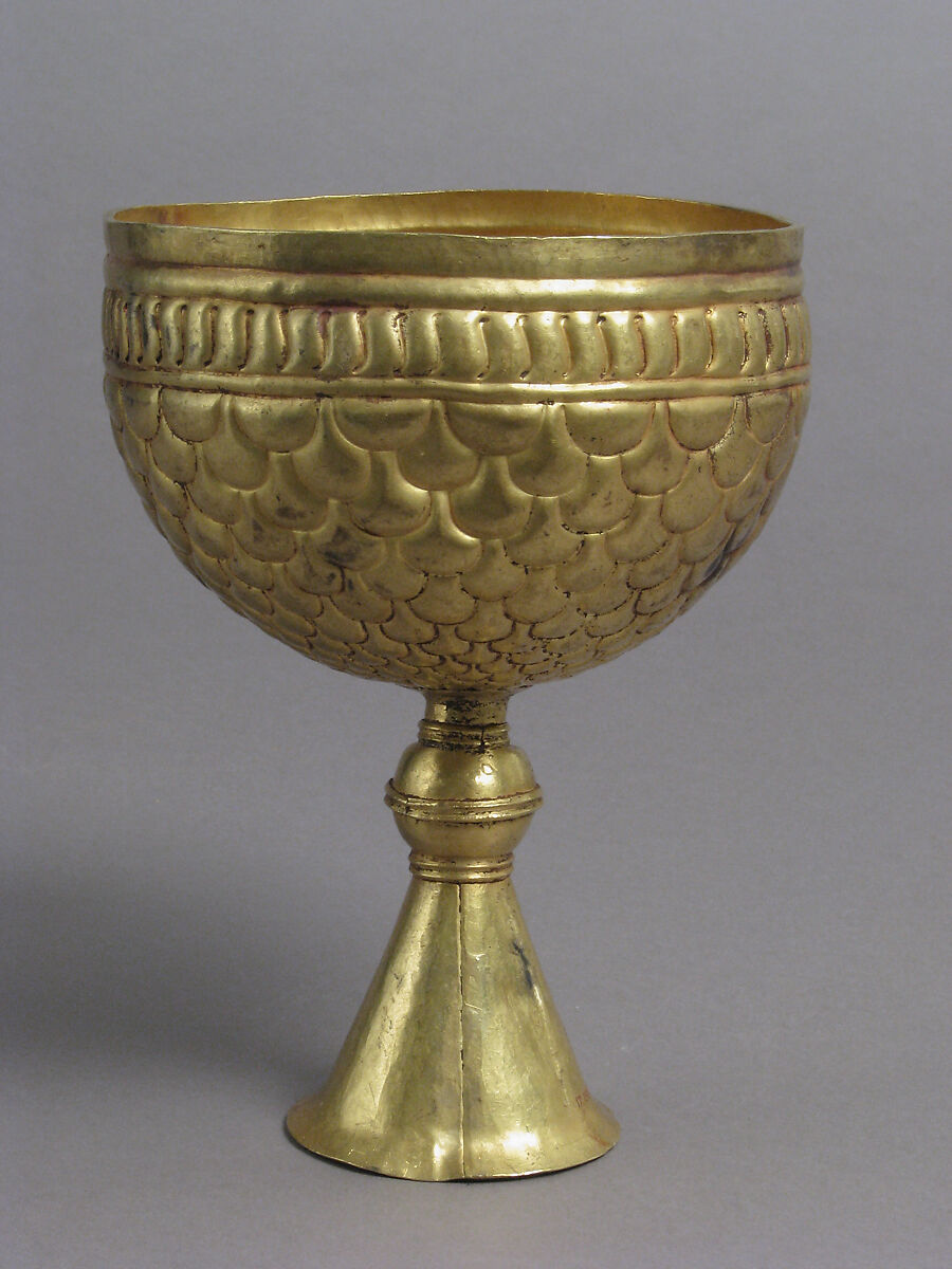 Goblet, Gold, Avar or Byzantine