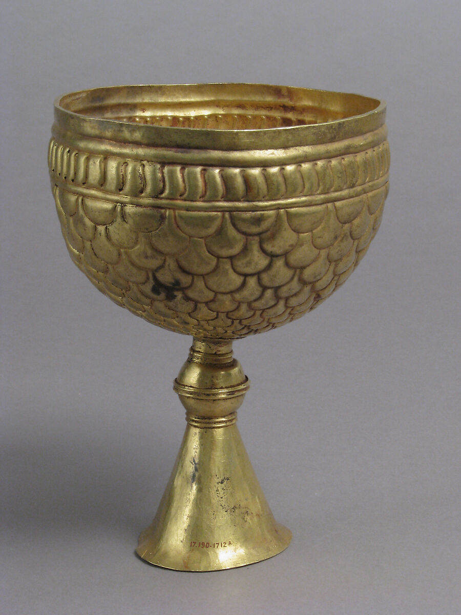 Goblet, Gold, Avar or Byzantine