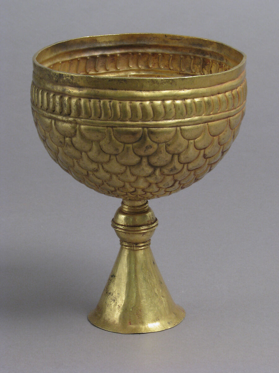 Goblet, Gold, Avar or Byzantine