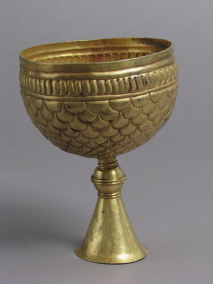 Goblet, Gold, Avar or Byzantine