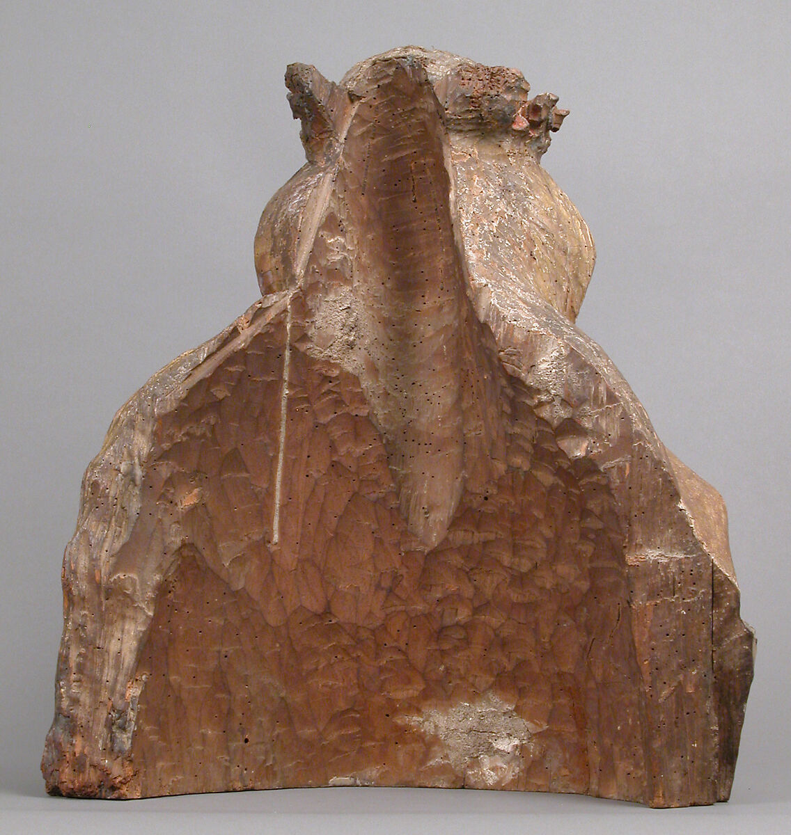 Reliquary Bust of Saint Barbara, Workshop of Niclaus Gerhaert von Leyden (North Netherlandish, active Strasbourg, ca. 1462–died 1473 Vienna), Walnut with paint and gilding, German