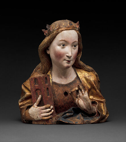 Reliquary Bust of Saint Barbara