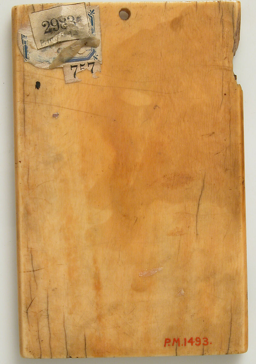 Diptych Leaf with the Resurrection and the Coronation of the Virgin, Elephant ivory, French (Paris)