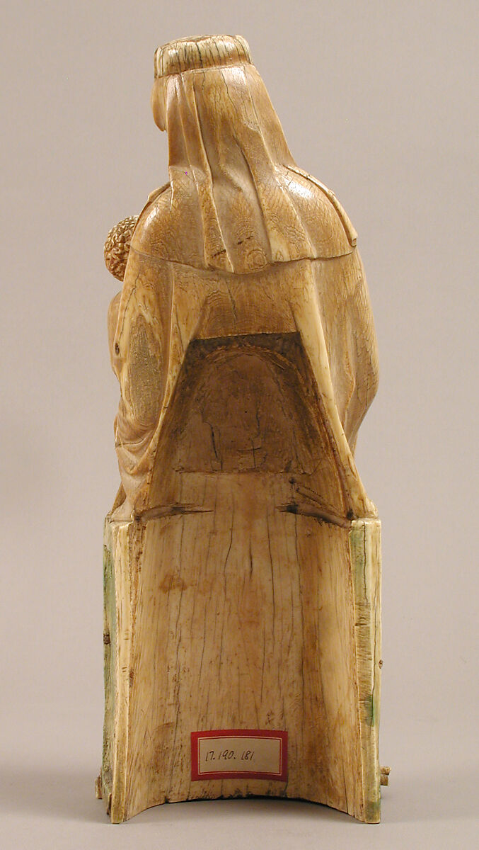 Virgin and Child, Elephant ivory, North French