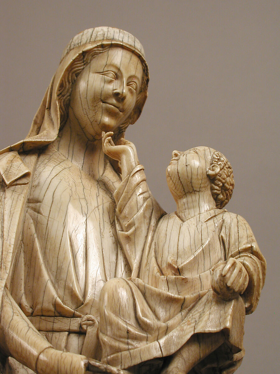 Virgin and Child, Elephant ivory, North French