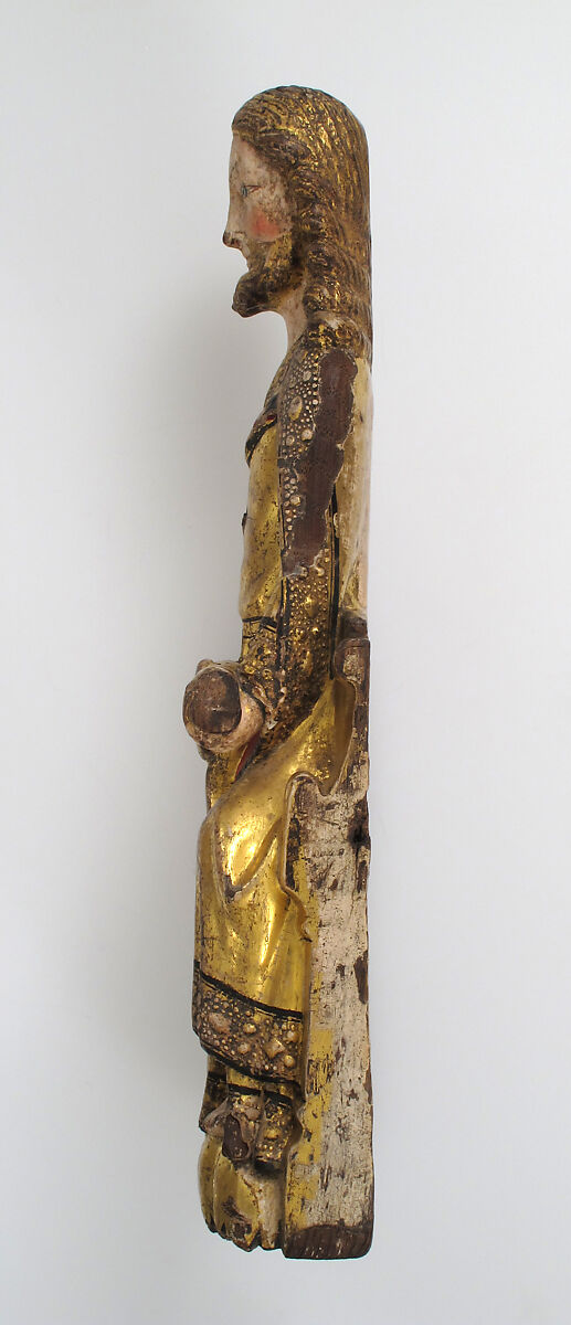 Shrine of the Virgin, Oak, linen covering, polychromy, gilding, gesso, German