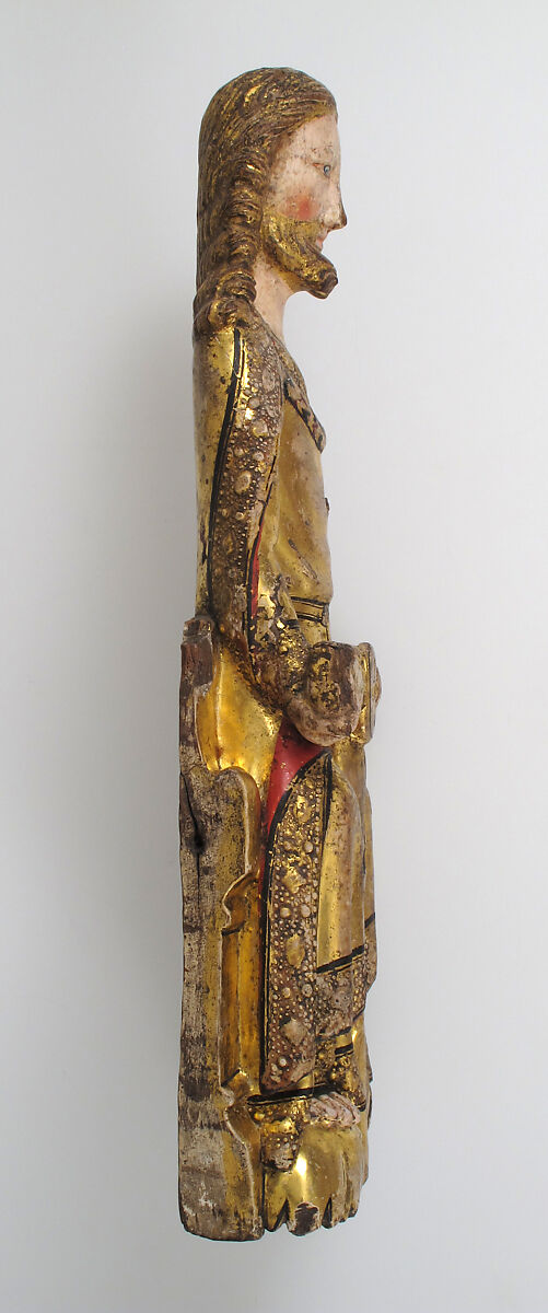 Shrine of the Virgin, Oak, linen covering, polychromy, gilding, gesso, German