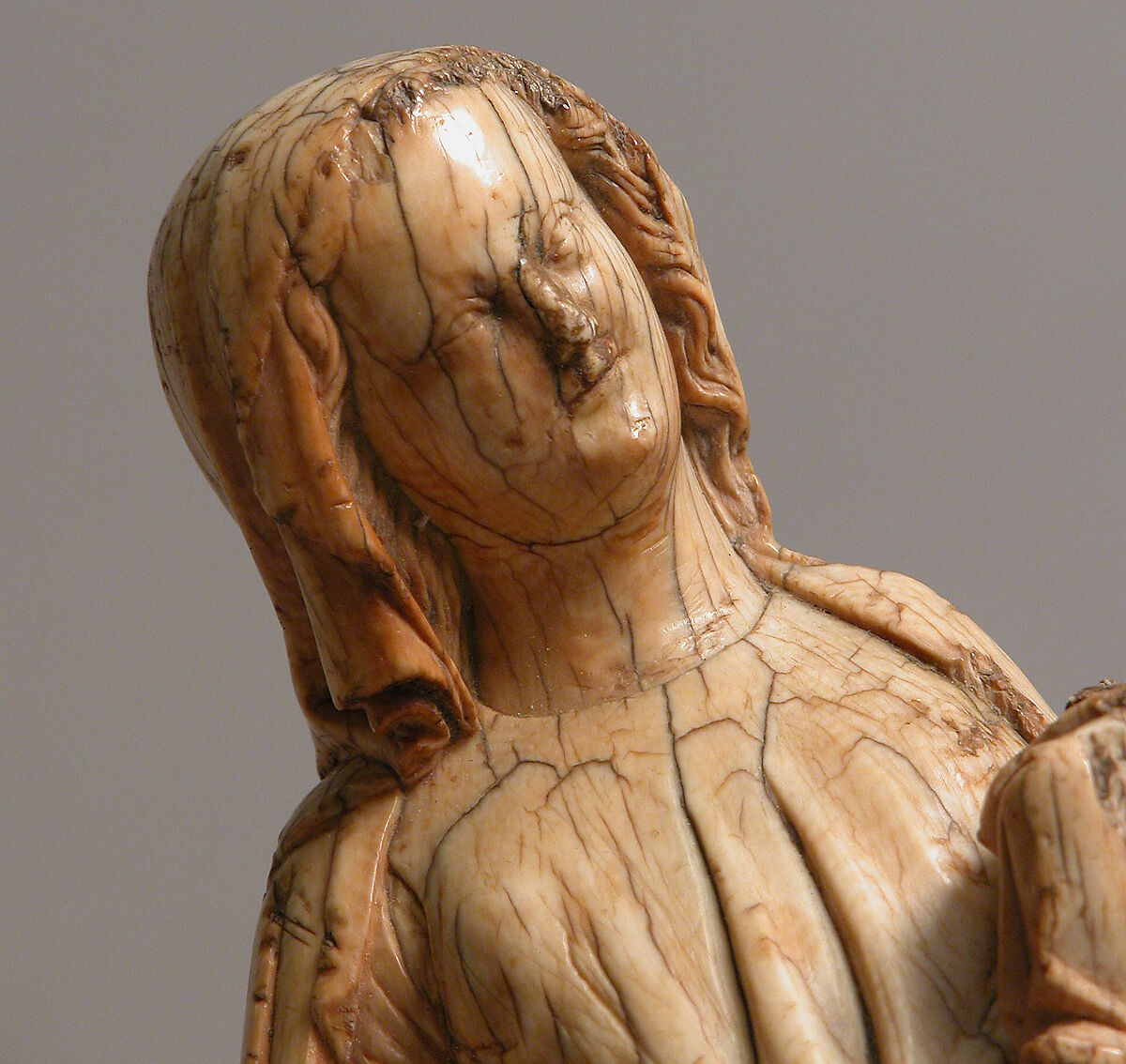 Virgin and Child, Elephant ivory, North French