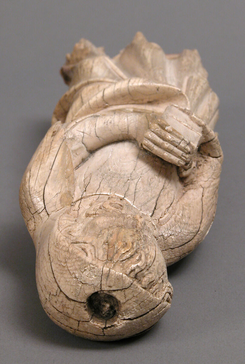 Apostle Holding a Book, Elephant ivory, French (?)