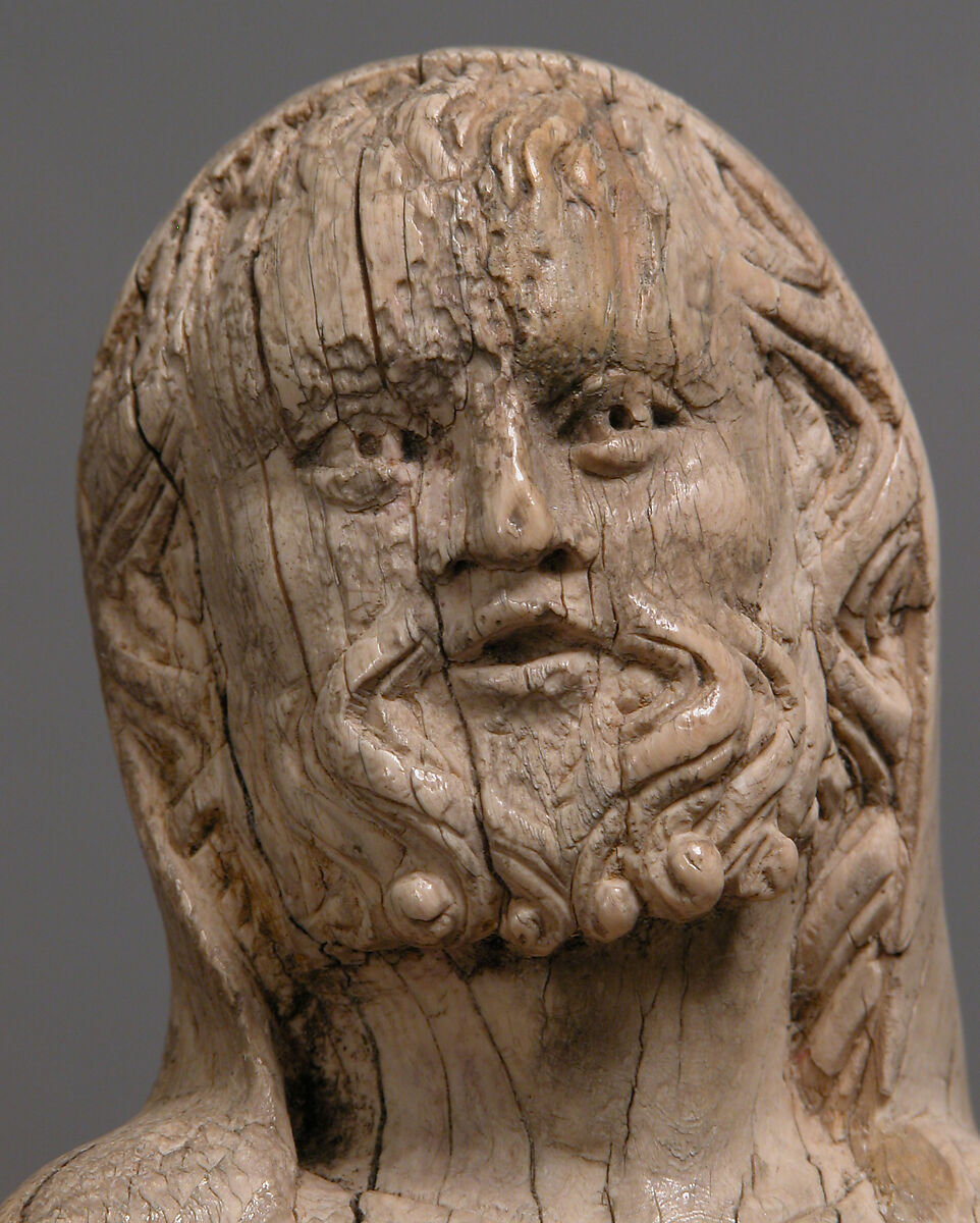 Apostle Holding a Book, Elephant ivory, French (?)