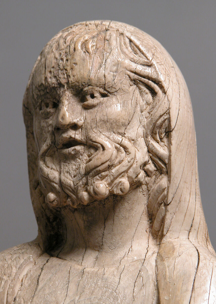 Apostle Holding a Book, Elephant ivory, French (?)