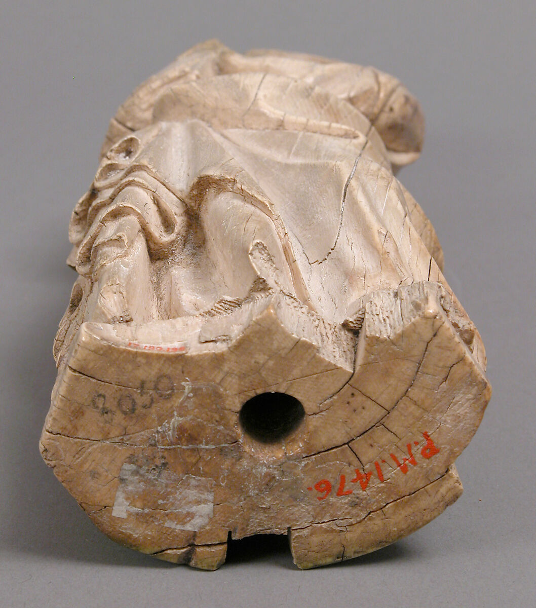 Apostle Holding a Book, Elephant ivory, French (?)