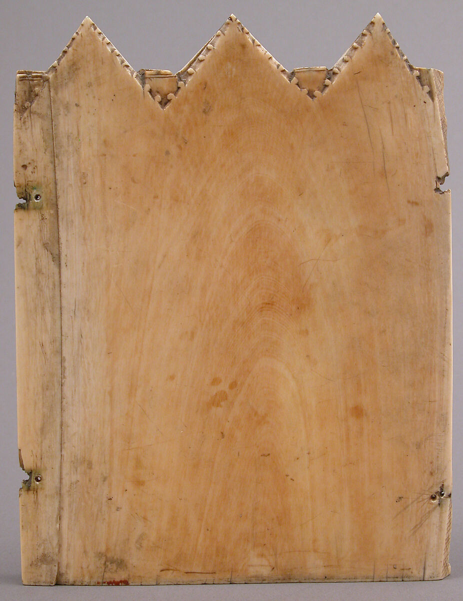 Central Portion of a Tabernacle, Elephant ivory, French