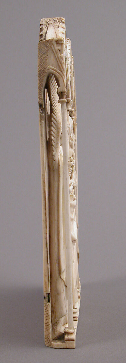 Central Portion of a Tabernacle, Elephant ivory, French