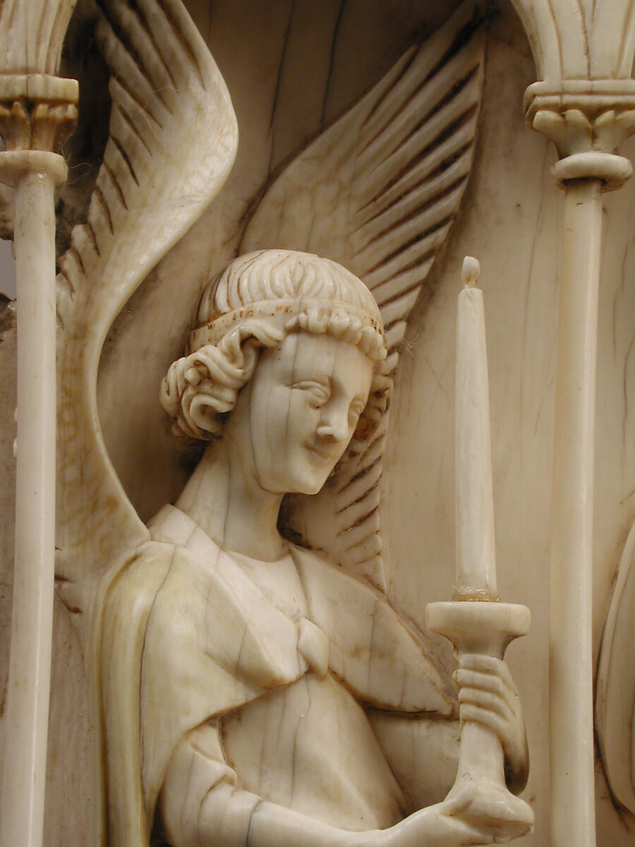 Central Portion of a Tabernacle, Elephant ivory, French