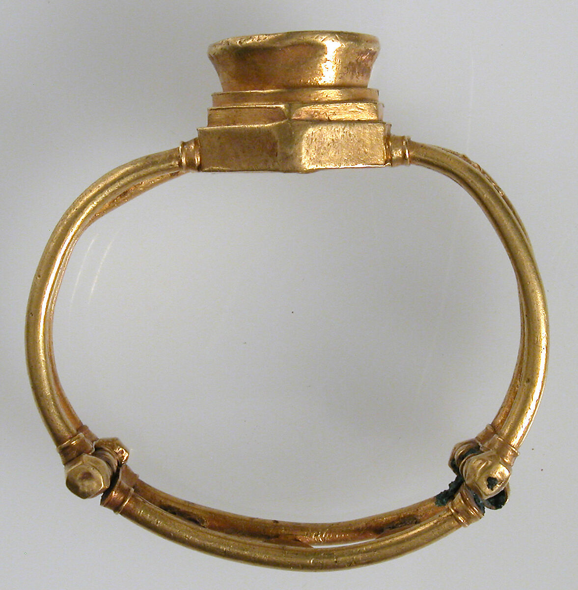 Gold and Niello Bracelet, Gold, niello, Byzantine