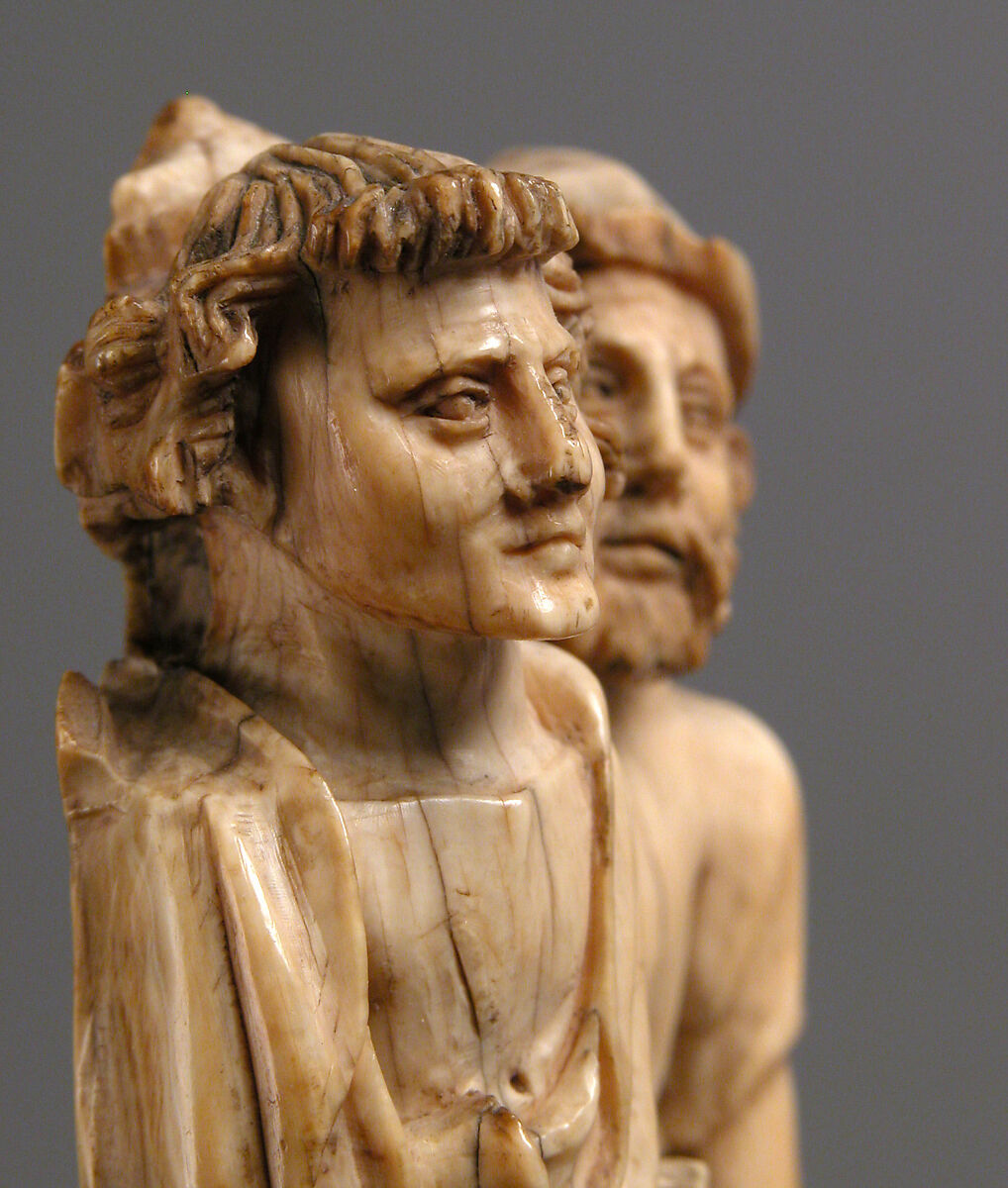 Relief from a Crucifixion Group, Elephant ivory, North French, British or Netherlandish (?)