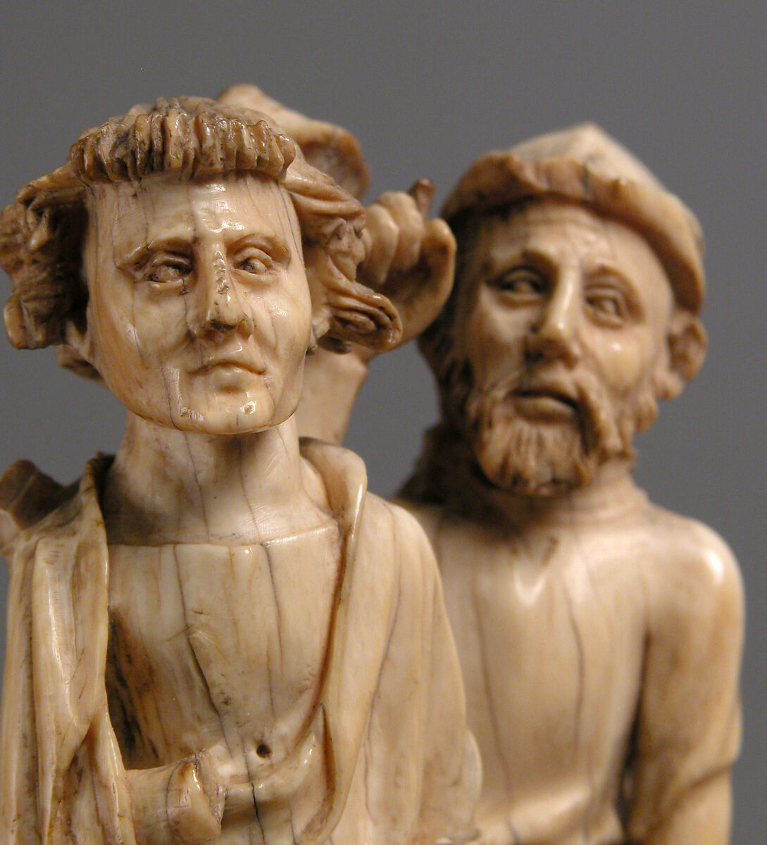 Relief from a Crucifixion Group, Elephant ivory, North French, British or Netherlandish (?)