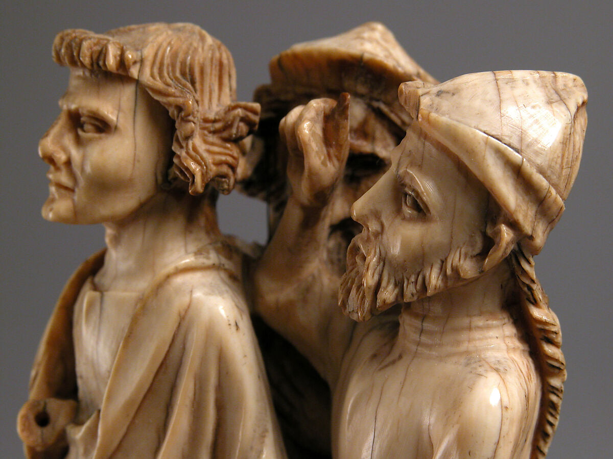 Relief from a Crucifixion Group, Elephant ivory, North French, British or Netherlandish (?)