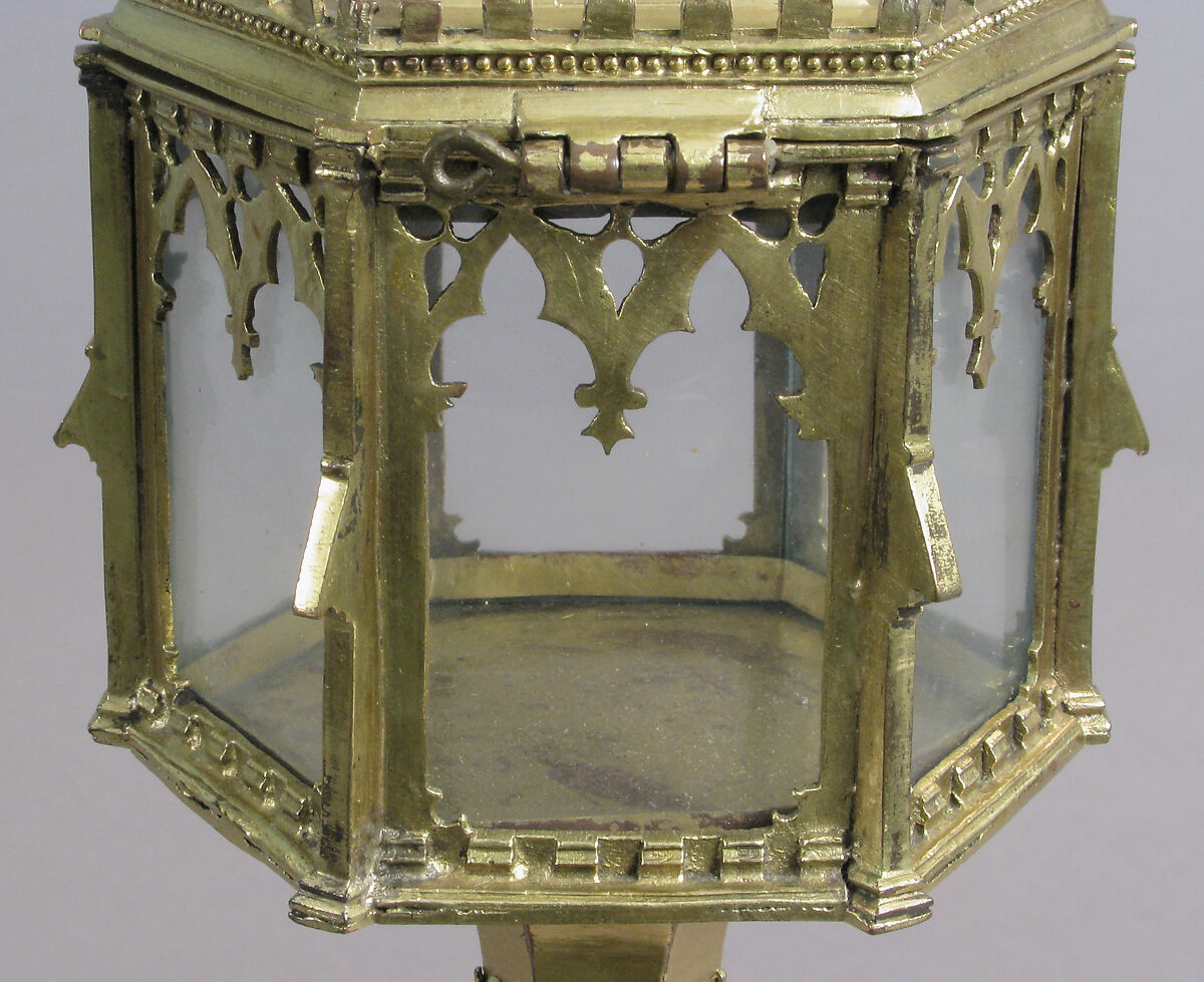 Reliquary, Basse taille enamel, silver, gilded copper, glass, Italian