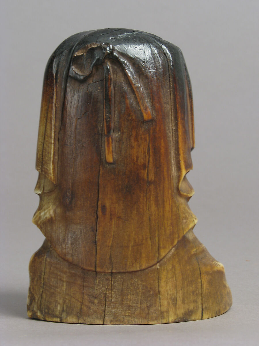 Head of Christ, Elephant ivory, European (Medieval style)