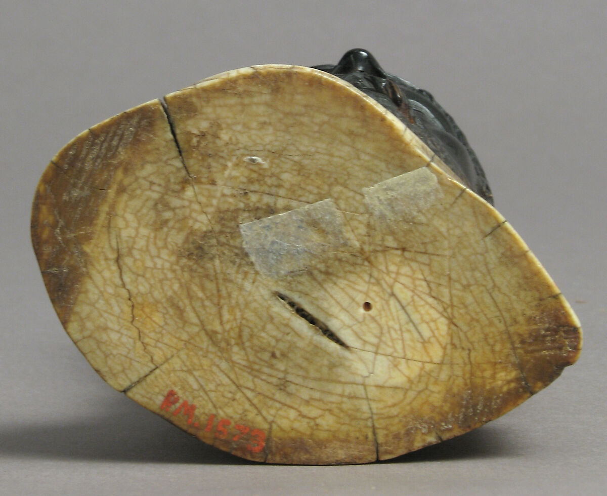 Head of Christ, Elephant ivory, European (Medieval style)